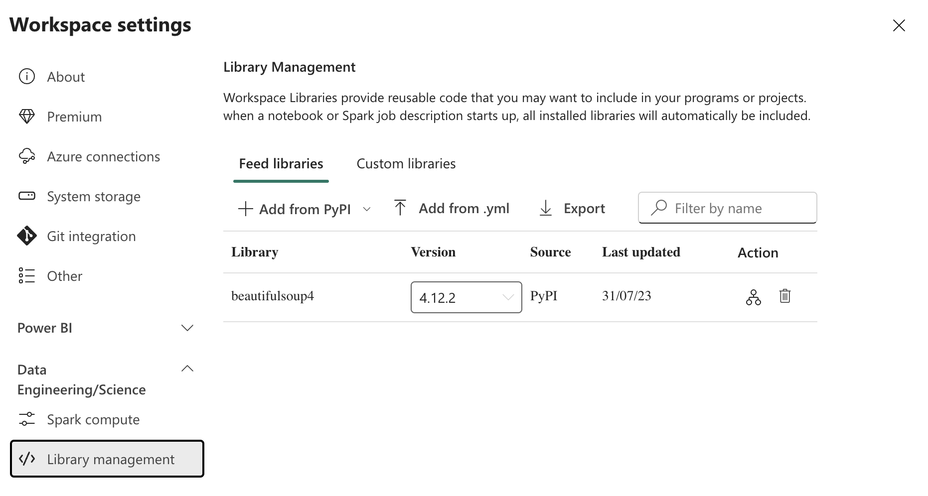 Installing beautifulsoup4